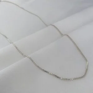 Corrente Veneziana em Prata 925