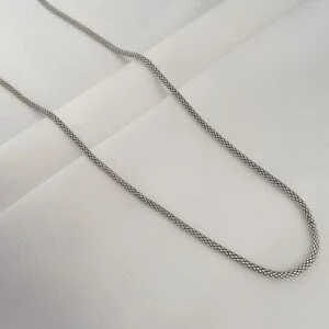 Corrente Pipoca de Prata 925