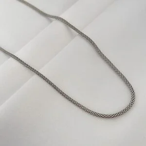 Corrente Pipoca de Prata 925