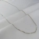 Corrente Veneziana de 70cm Prata 925
