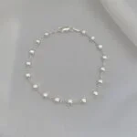Pulseira  Quadrados 3mm Prata 925 - Imagem 2