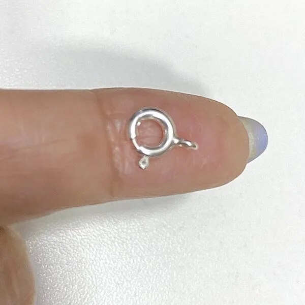 Fecho Boia 5mm Prata 925 | Gissel Joias 2022