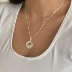 Pingente Medalha Espírito Santo Prata 925 - Imagem 2