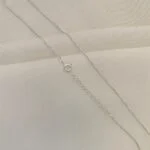 Corrente de Bolinhas 1mm de 40cm Prata 925 - Imagem 2
