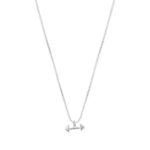 Colar Halter 45cm Prata 925