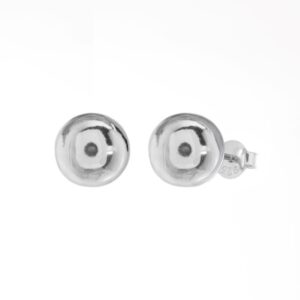 Brinco Esfera Lisa 6mm Prata 925