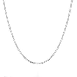 Corrente Grumet 45cm Prata 925