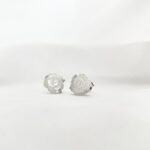 Brinco Rosa Madrepérola Prata 925