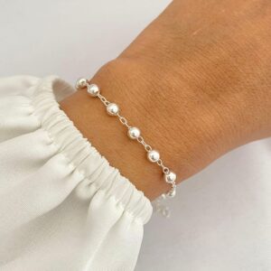 Pulseira Terço Cruz Prata 925