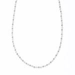 Choker Bolinhas e Pérolas Prata 925