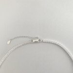 Colar de Prata Riviera Zircônias 4 Garras de 45cm - Imagem 3