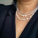 Colar de Prata Pérolas Barrocas Fino - Imagem 3