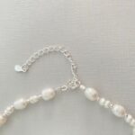 Colar de Prata Pérolas Barrocas Fino - Imagem 4