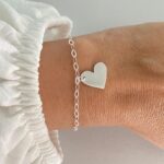 Pulseira de Prata de Bolinhas Diamantadas - Imagem 2