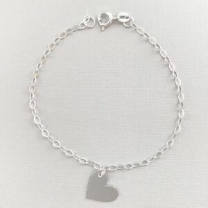 Pulseira de Prata de Bolinhas Diamantadas Pulseira de Prata de Bolinhas Diamantadas