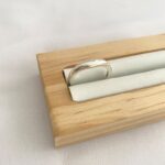 Anel Elegante Liso Orgânico Prata - Imagem 4